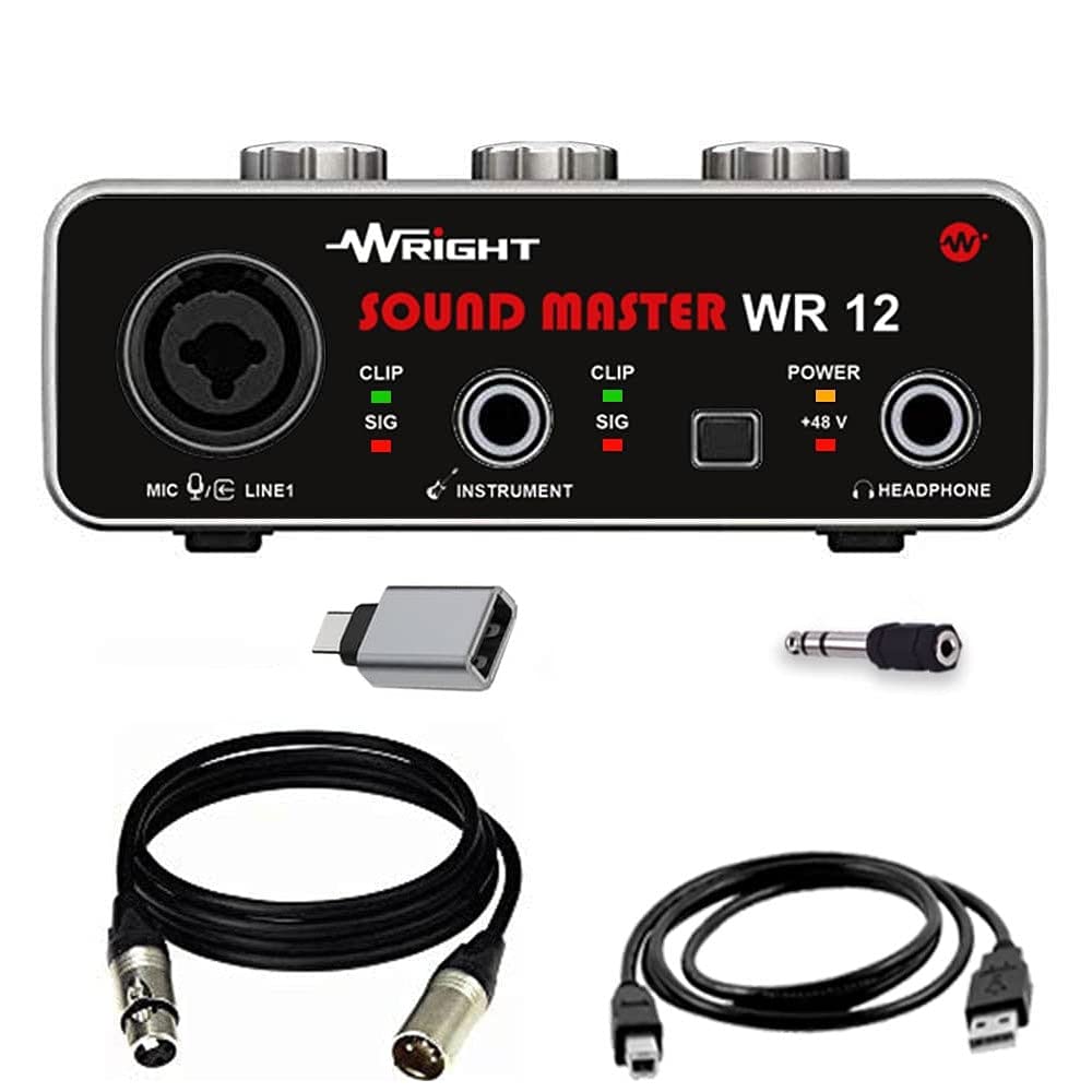 Amazon.co.jp: Wright WR12 USBオーディオインターフェース 内蔵